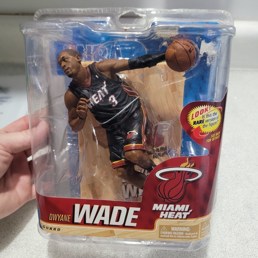 McFarlane Dwyane Wade Series 20 2012 Miami Heat action figure New In Box Sealed